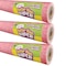 Teacher Created Resources Fun Size Better Than Paper Bulletin Board Roll, 18in. x 12ft., Coral Pink Loop-De-Loop, 3PK 77401 - alternate 1